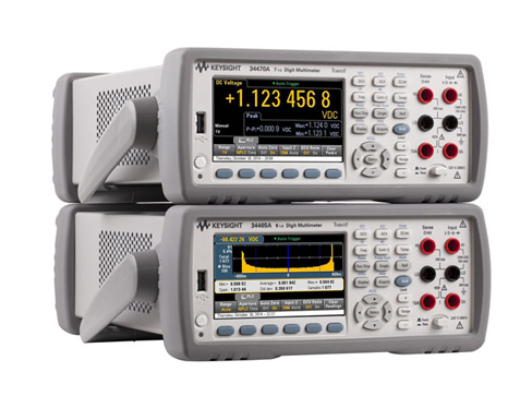 是德科技KEYSIGHT34460A、34461A、34465A台式萬用表